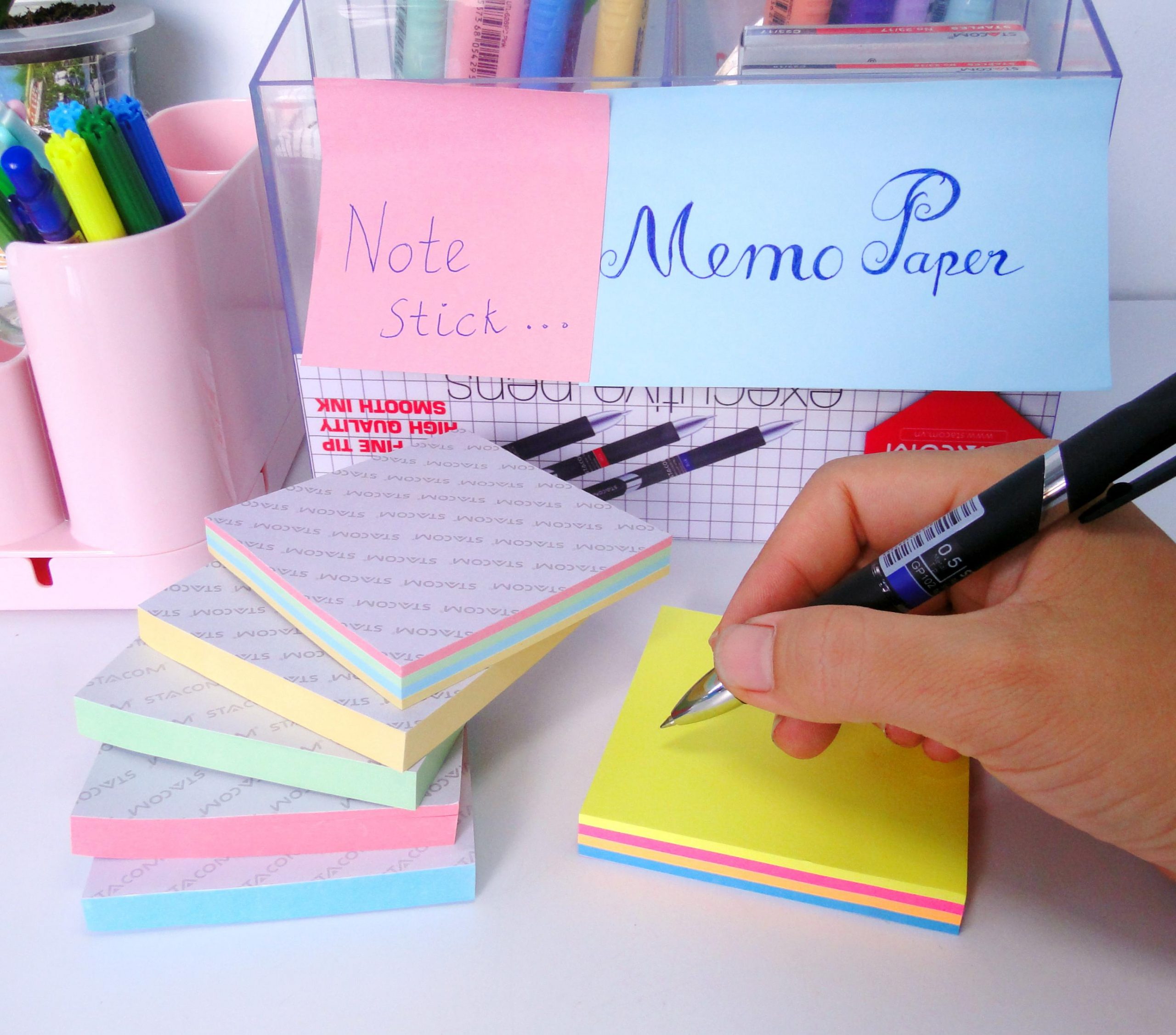 Giấy sticky note dạ quang - M76076