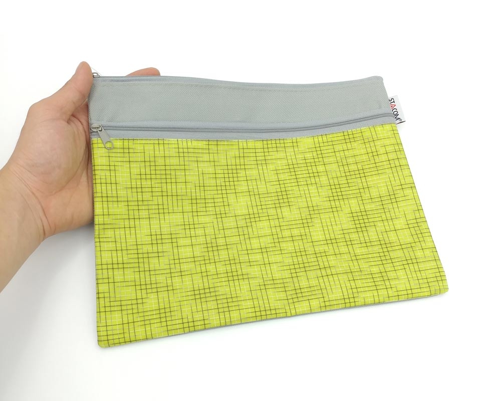 Túi vải Stacom khóa kéo chống nước 2 ngăn nhiều size - ZD101
