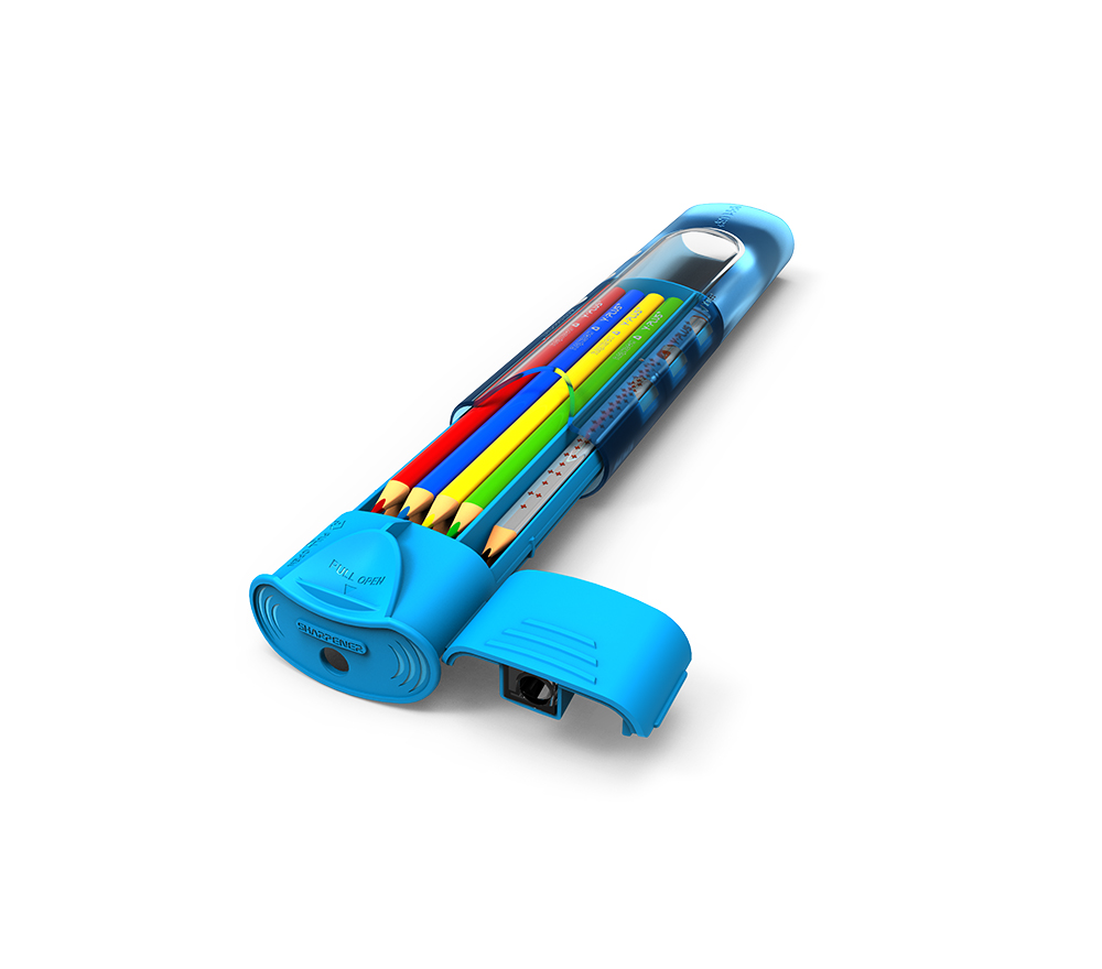 Bộ dụng cụ tô màu 4 in1 SUBMARINE - BH1601_SM
