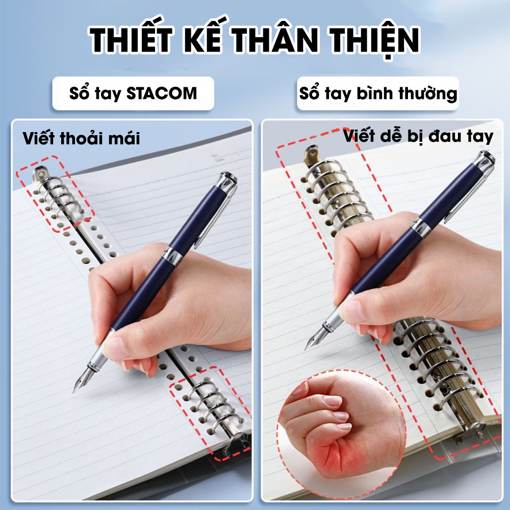 Sổ tay , 60 trang, 80gsm (sổ còng)- BI010 - Ảnh 7