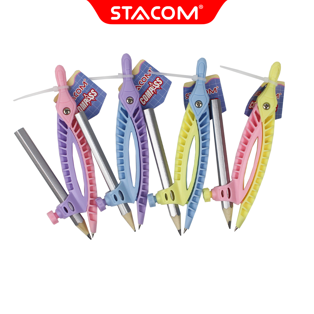 Compa chì gỗ (kèm bút chì)-CS107A