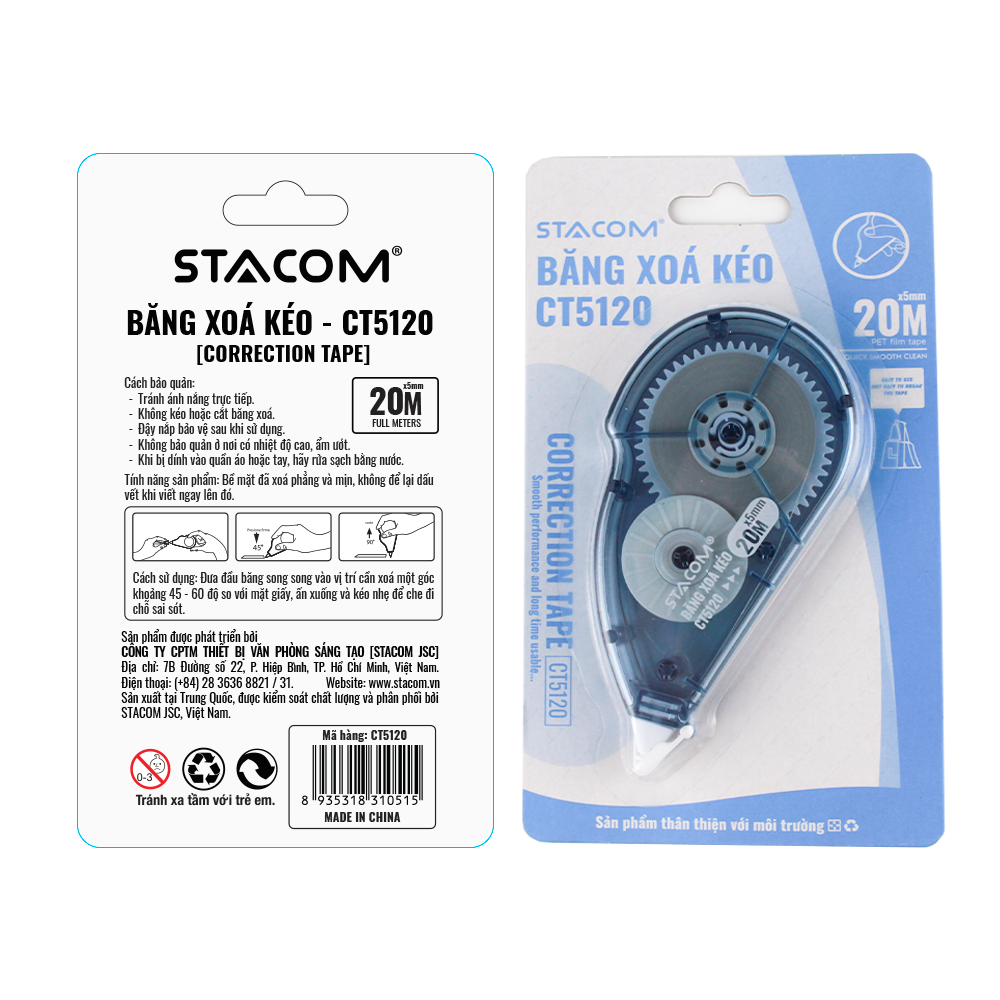 Xóa kéo (5mm*20m)- CT5120 - Ảnh 5