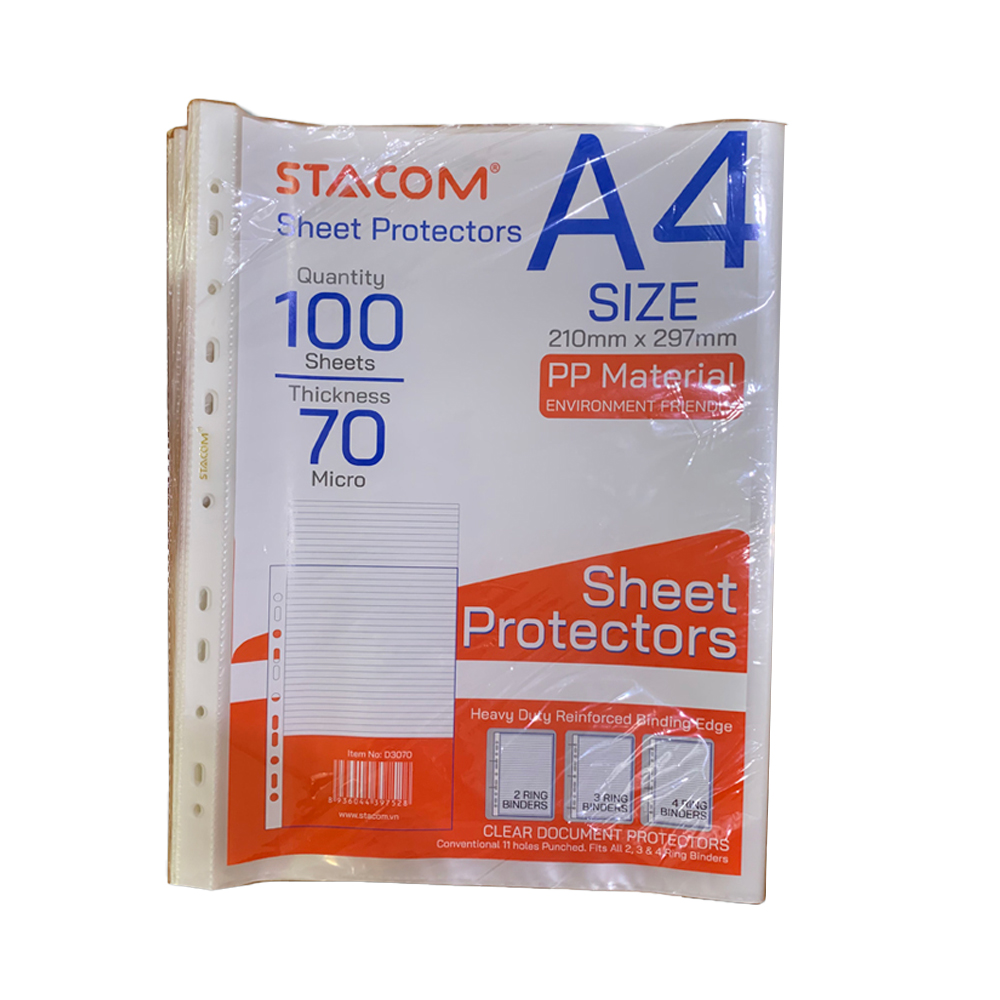 Bìa Lá 11 Lỗ dày 0.07mm - D3070