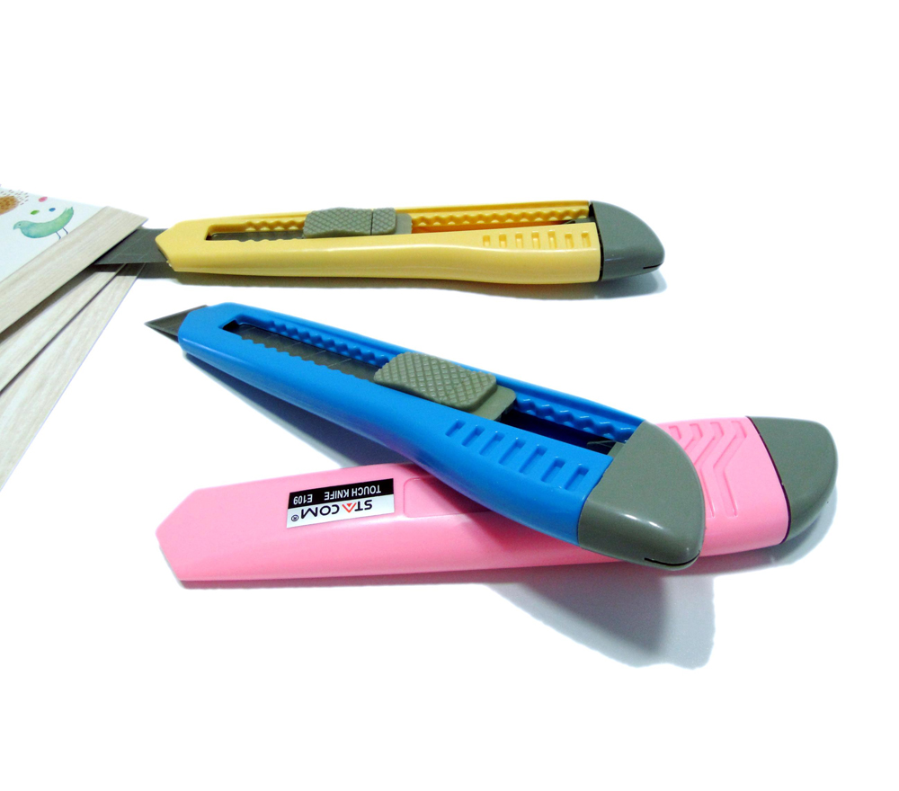 Dao rọc giấy Stacom 1 lưỡi cỡ lớn - E109