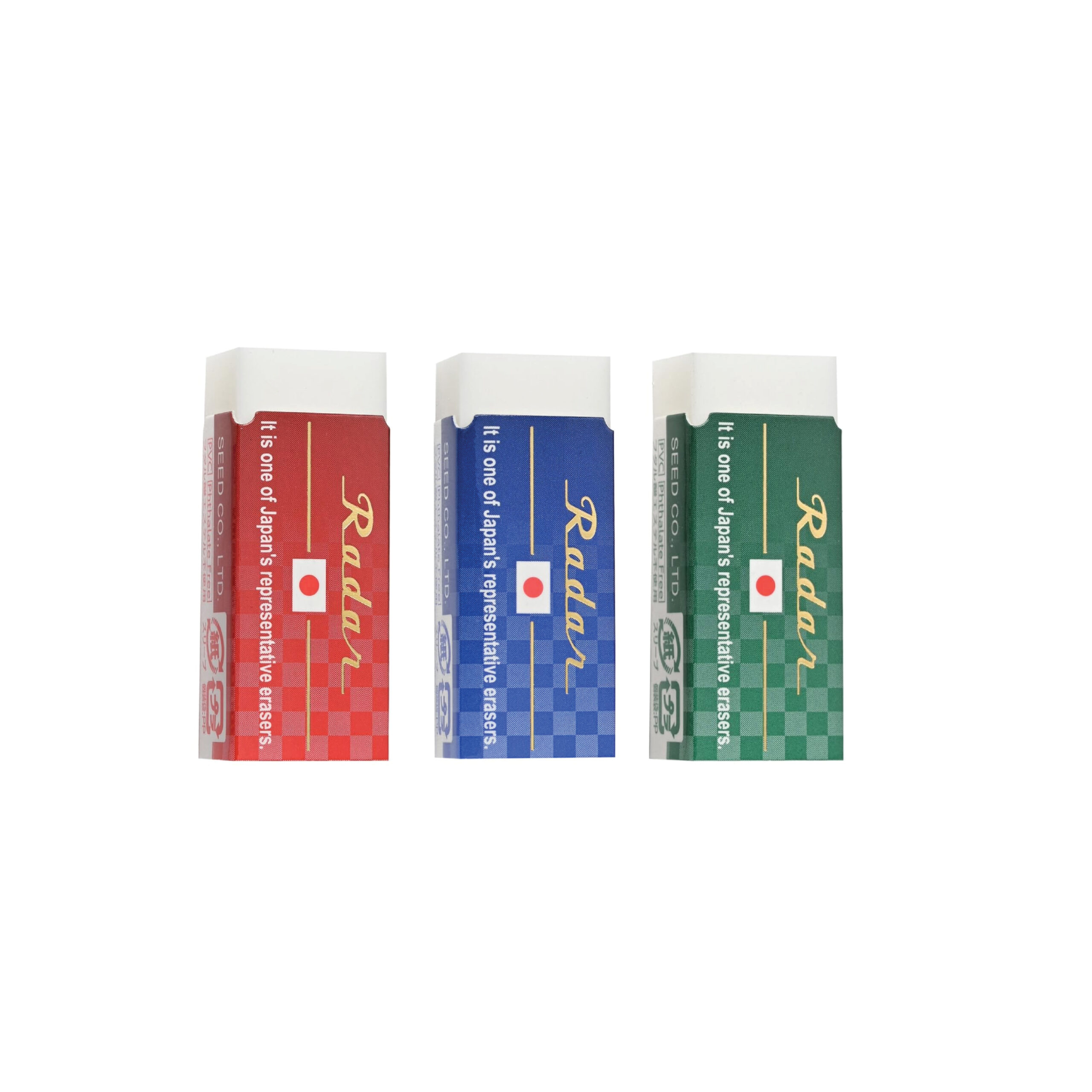 Gôm nhựa EP-RJ-120 (43*18*12)mm, 30 cái/hộp, hiệu SEED