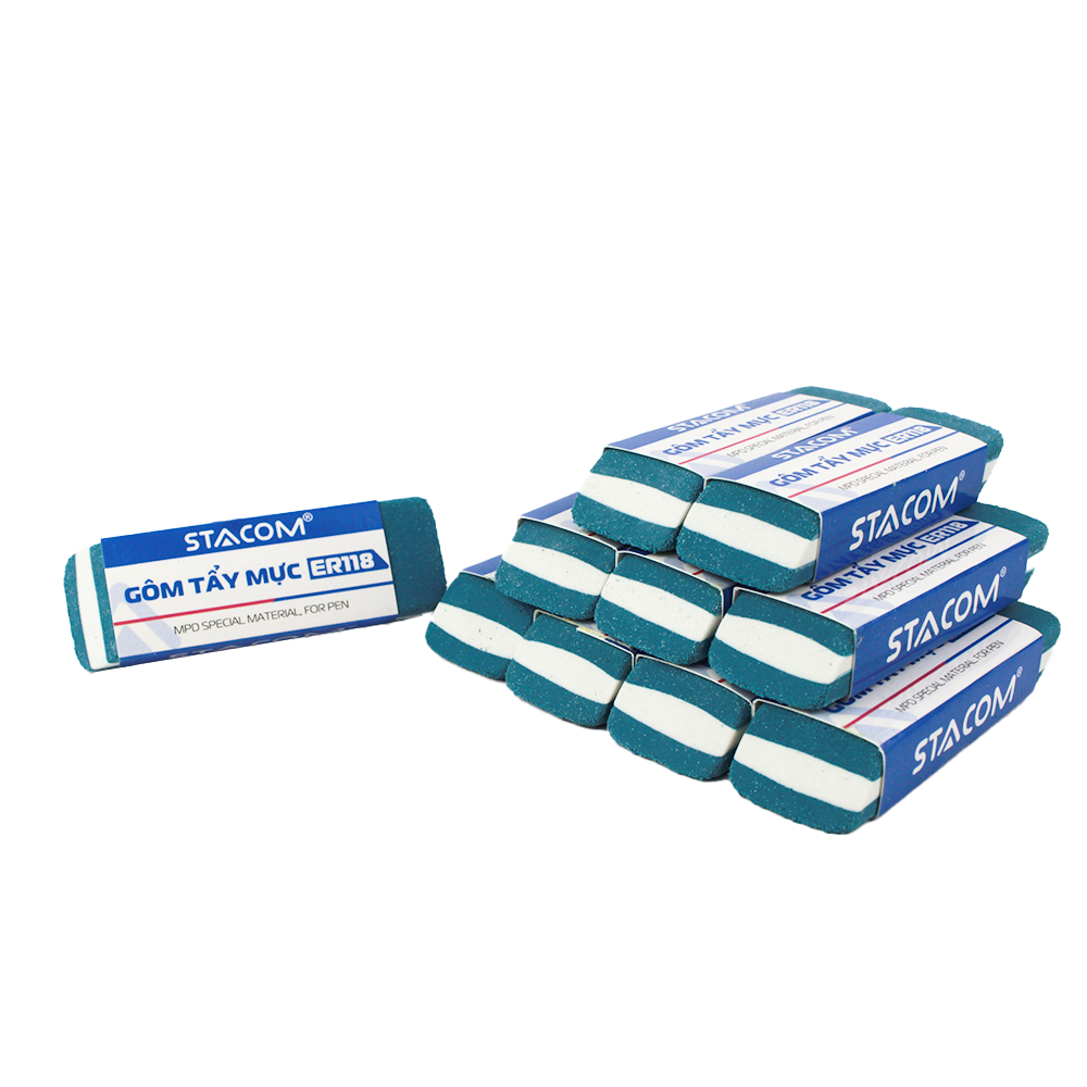 Gôm tẩy mực 02 đầu | Stacom ER118 - Ảnh 6