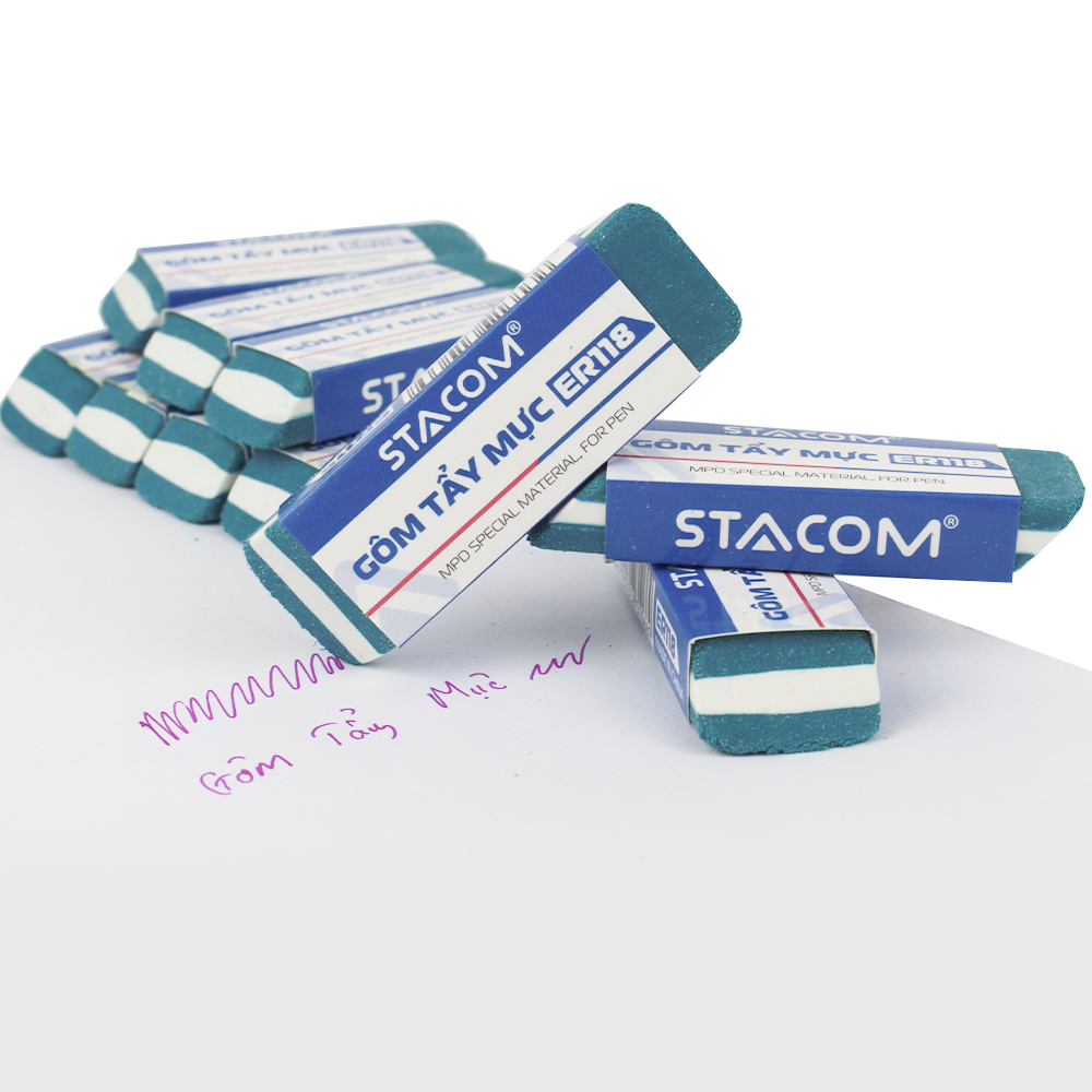 Gôm tẩy mực 02 đầu | Stacom ER118 - Ảnh 3