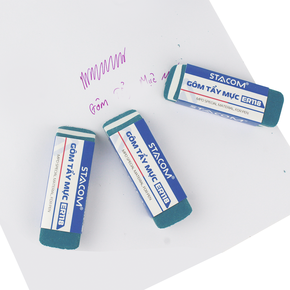 Gôm tẩy mực 02 đầu | Stacom ER118 - Ảnh 4