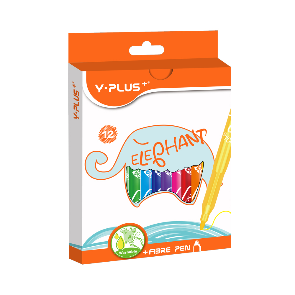 Bộ bút lông 06 màu ELEPHANT - YP_FP170400_ELP