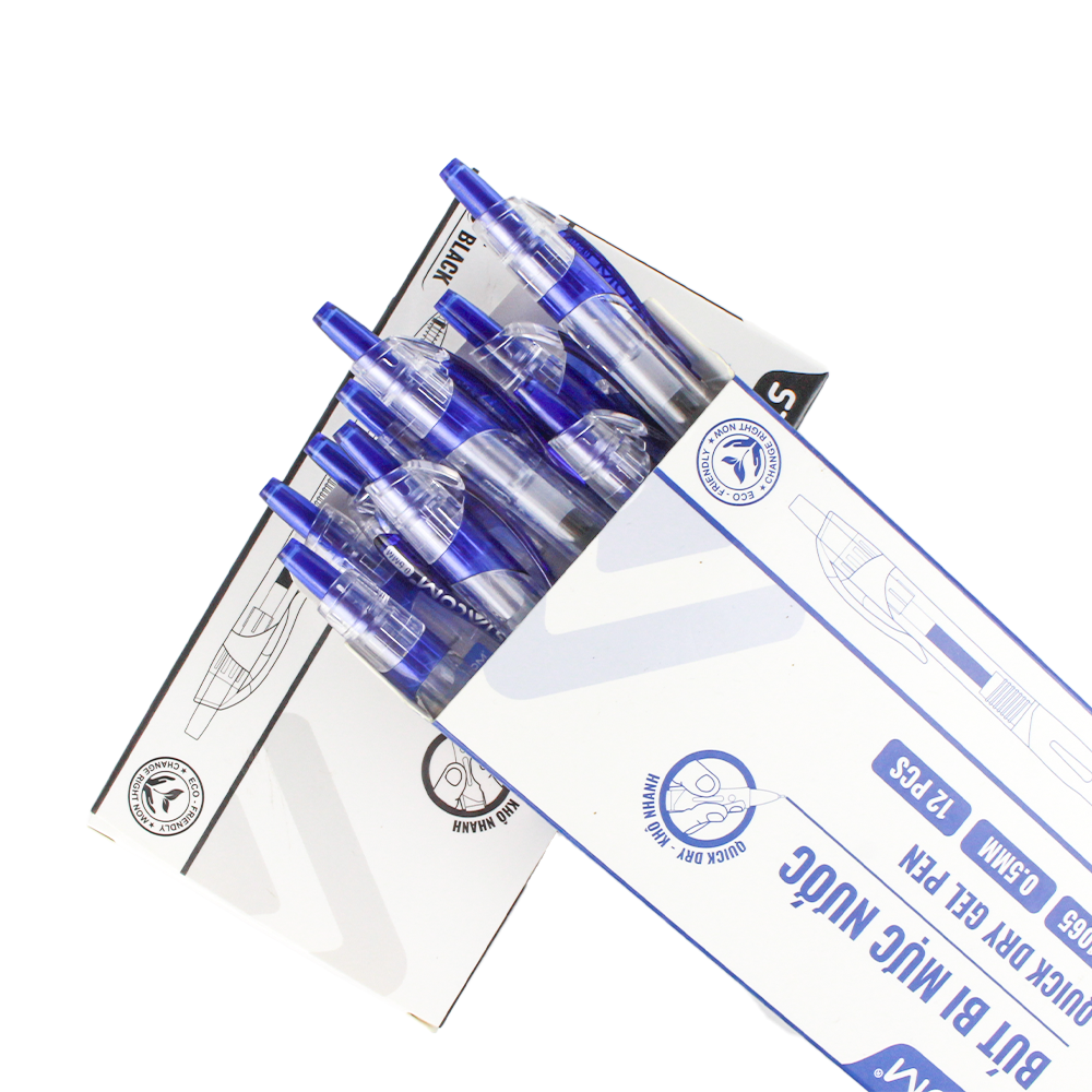 Bút bi mực nước đầu bấm 0.5.mm- GP1065 - Ảnh 8