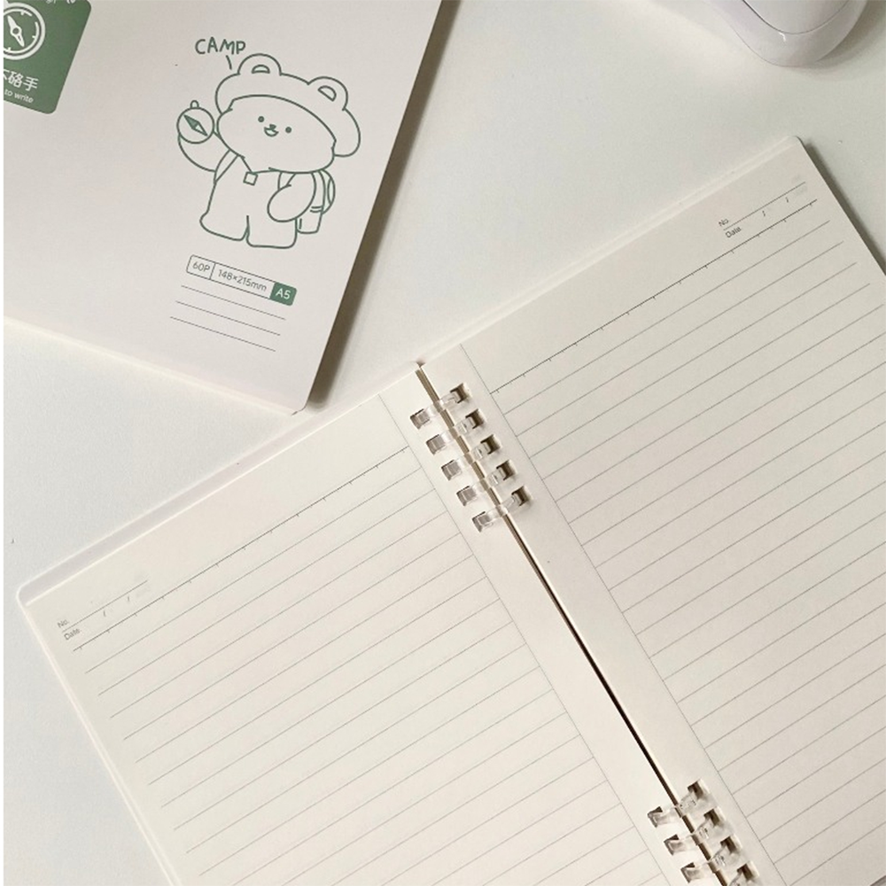 Sổ tay 60 trang 80gsm,(sổ còng nhựa)-HC031_2 - Ảnh 3