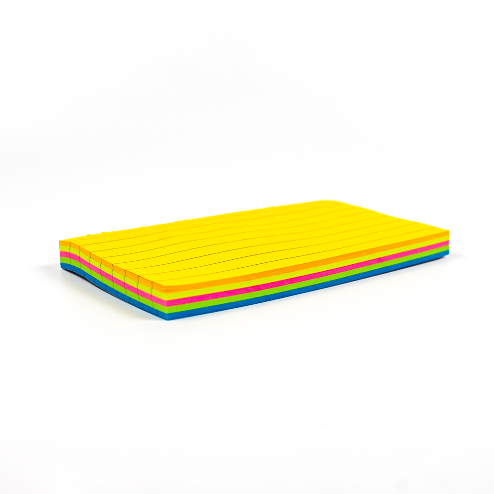 Giấy Note 76*127mm (màu Neon kẻ ngang)-M76127NL - Ảnh 4