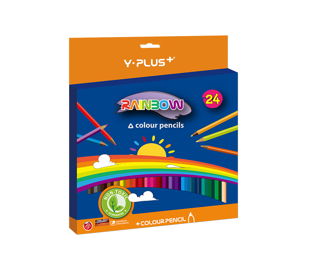 Chì gỗ 24 màu RAINBOW - PC110412_RB