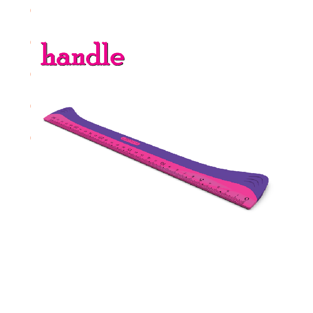 Thước kẻ HANDLE 30cm - RX1307_HANDLE
