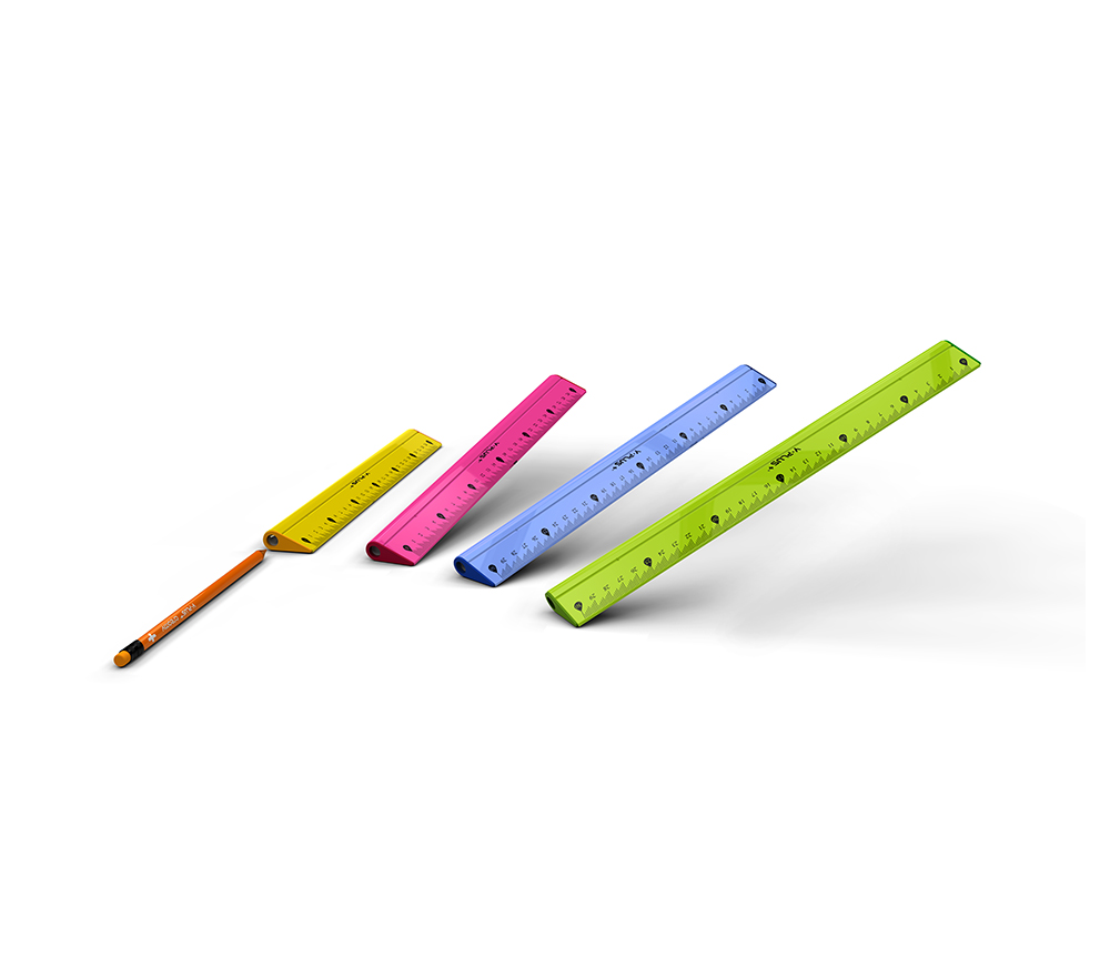 Thước kẻ 30cm 4 trong 1 - RX1309
