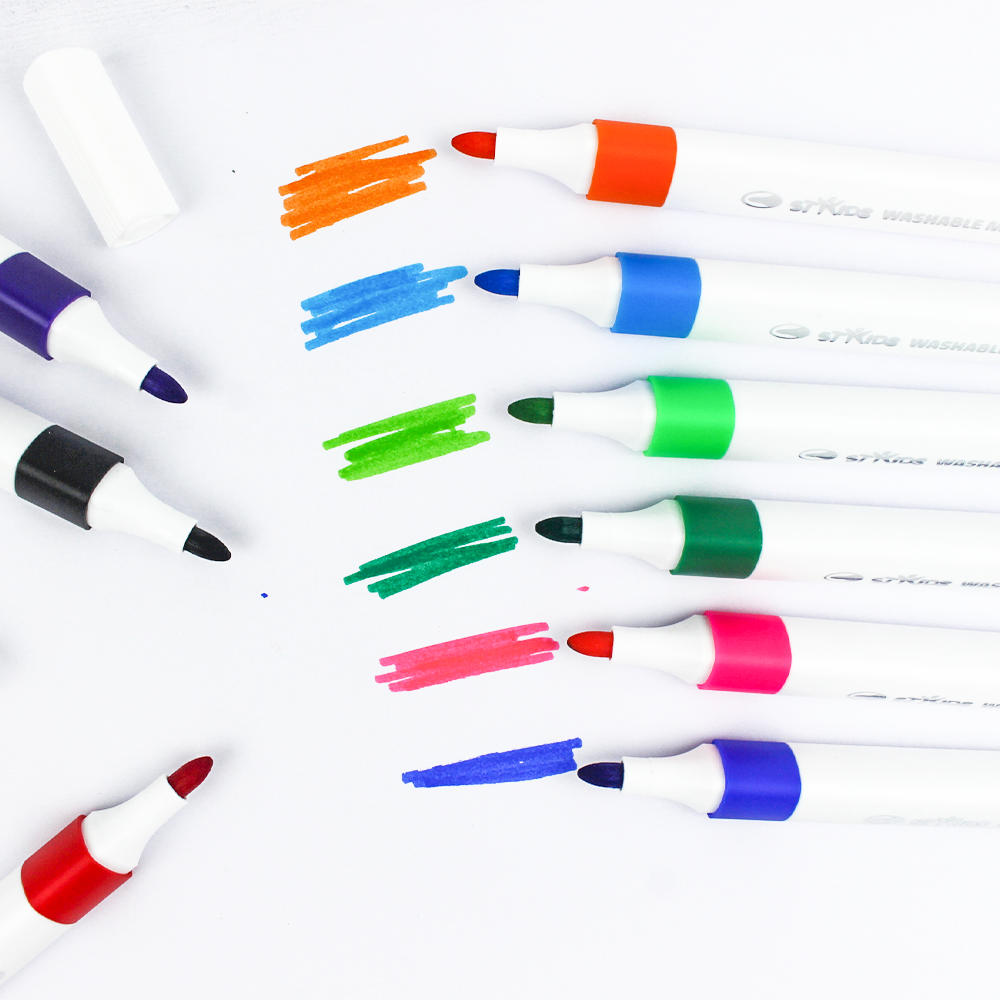 Bộ bút dạ 24 màu (Washable Marker)-SK_MP024W - Ảnh 7