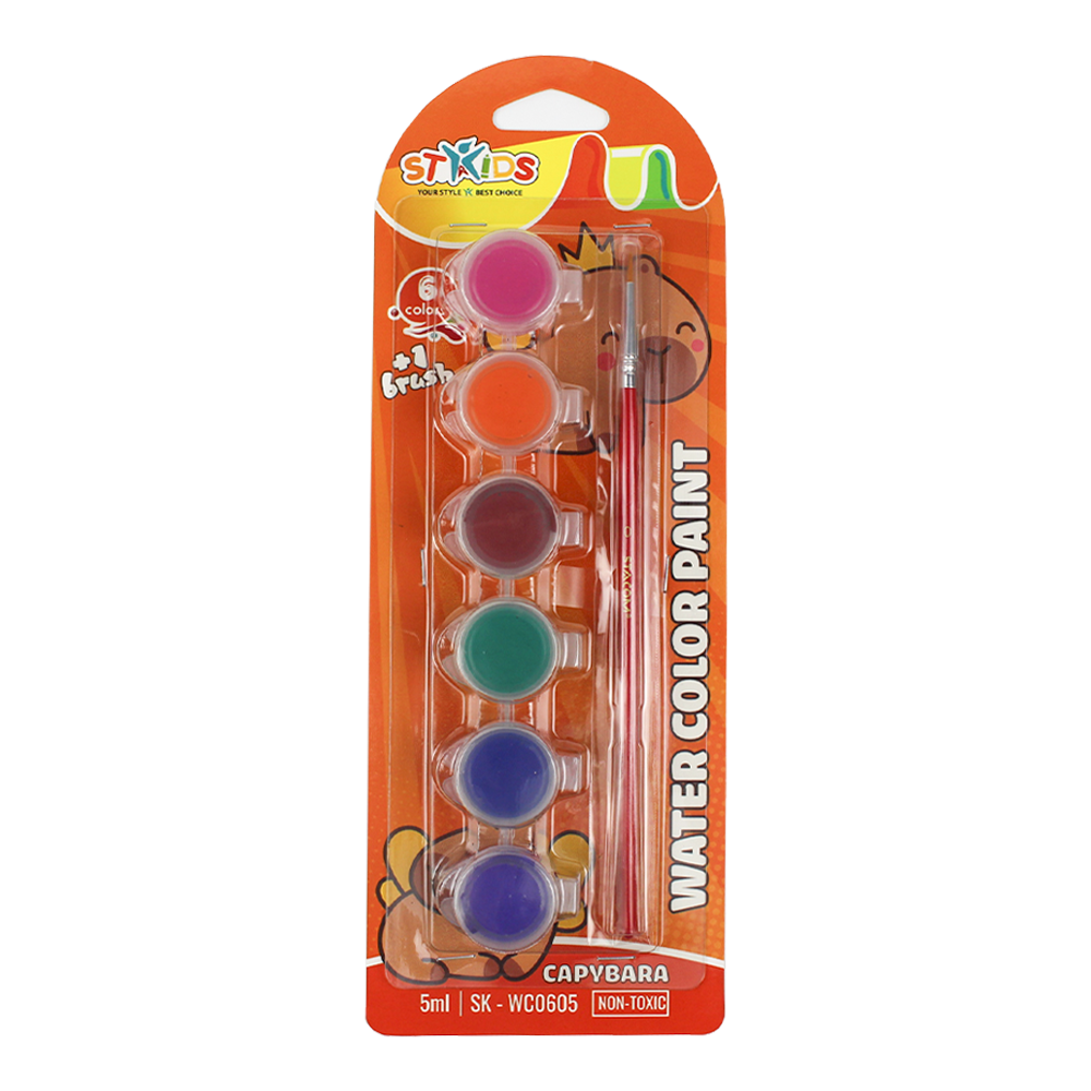 Màu nước Water Color Paint 5ml kèm cọ- SK-WC0605 - Ảnh 3
