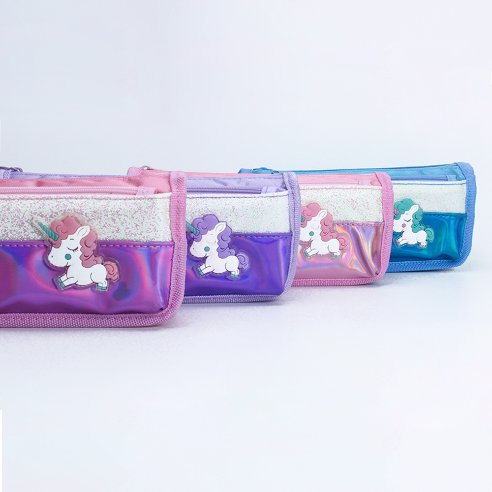 Hộp bút vải họa tiết Lovely Unicorn - PB_2011A