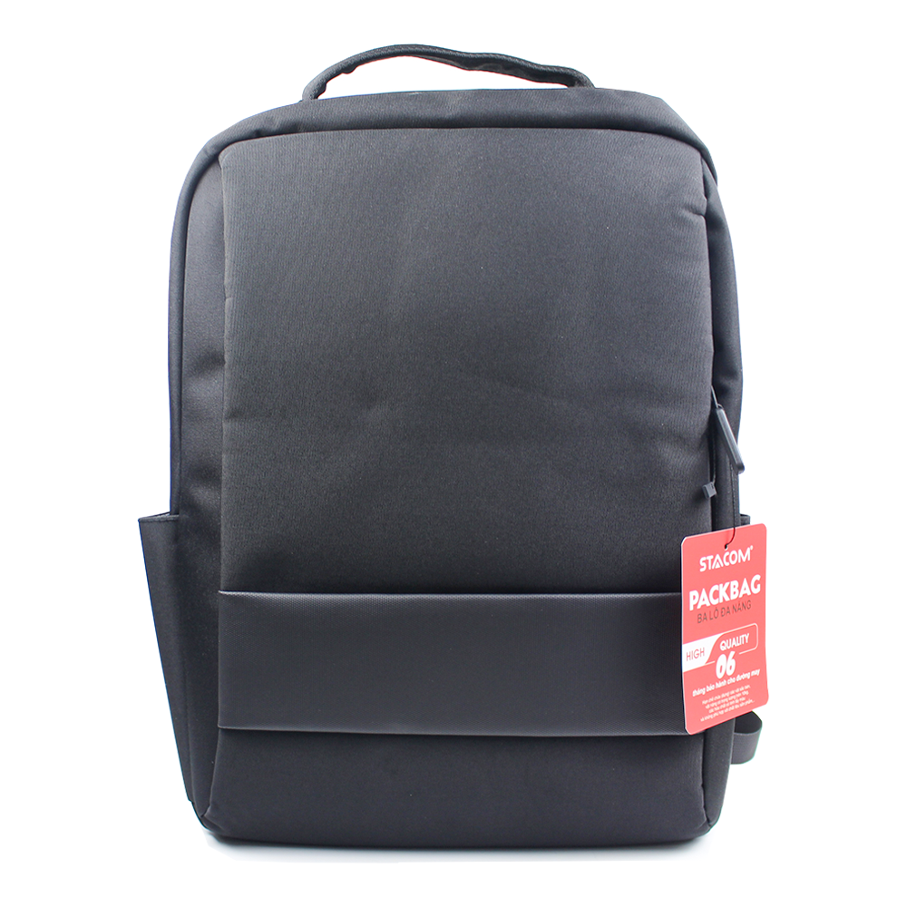 '-Balo đa năng 15''  (41*12*28), tích hợp cổng sạc USB, màu đen-VR135_B32