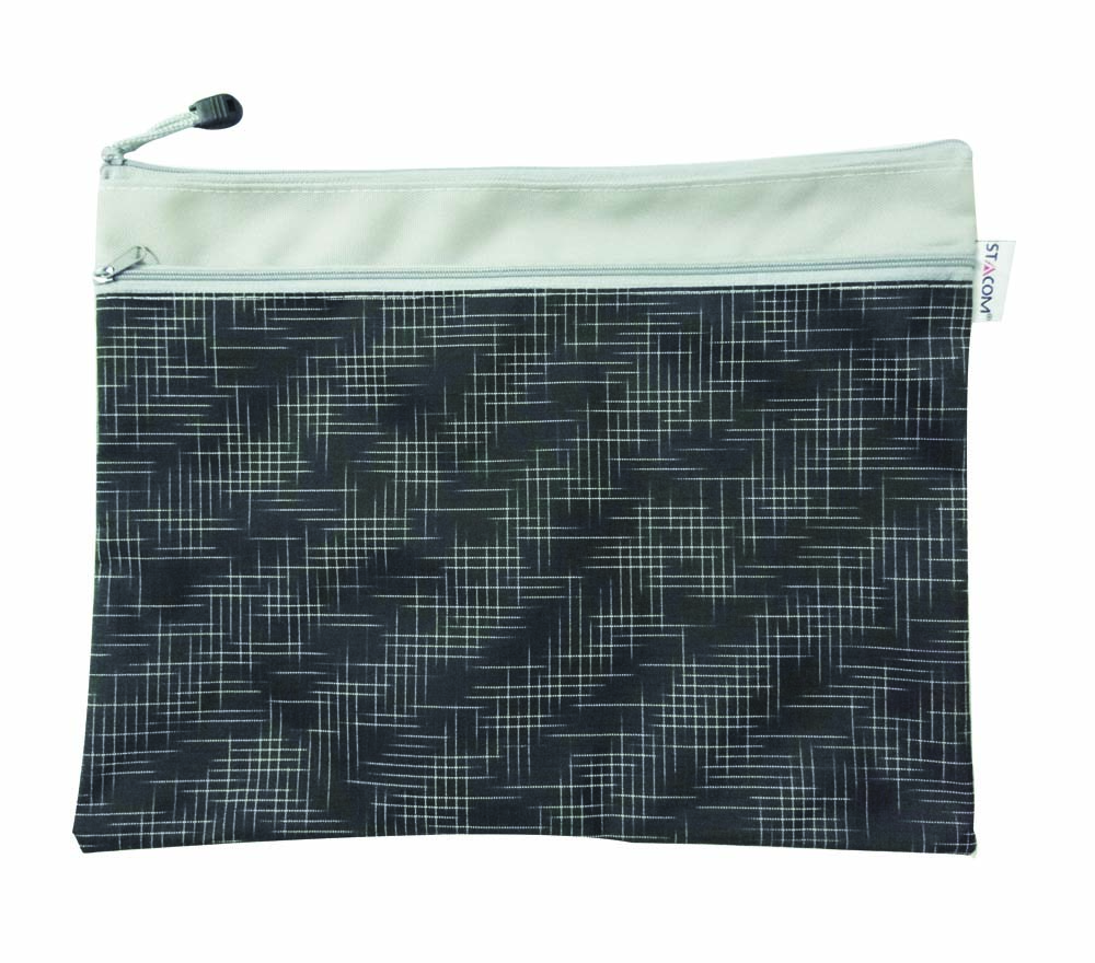 Túi vải Stacom khóa kéo chống nước 2 ngăn nhiều size - ZD101 - Ảnh 4