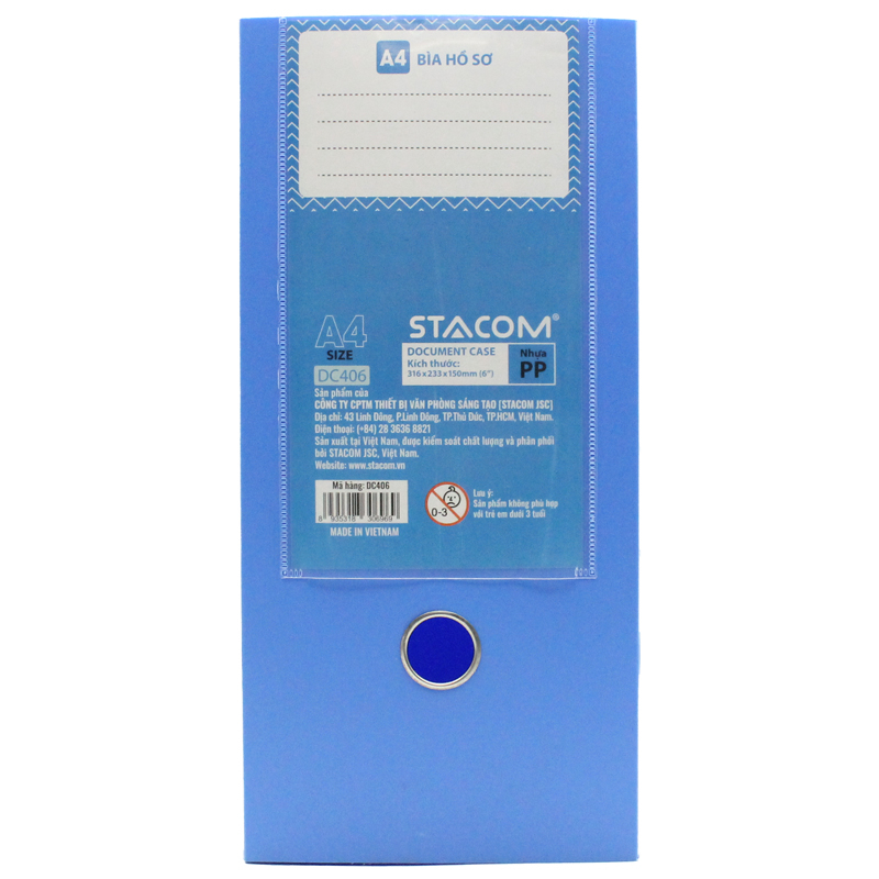Hộp đựng hồ sơ 01 ngăn rộng 15cm - DC406 - Ảnh 2