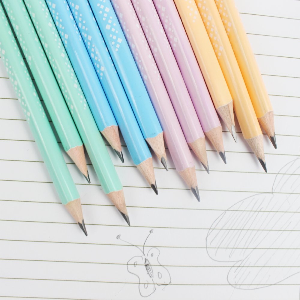 Bút chì gỗ màu pastel - PC106A - Ảnh 3