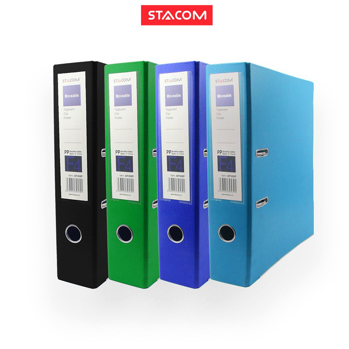 Bìa Còng 7cm 1 Mặt Si - AF301P