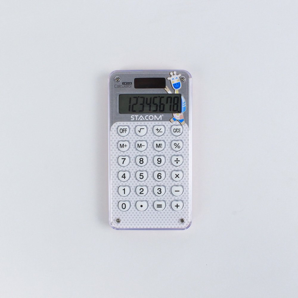 Máy tính cầm tay học sinh 8 số - EC203 - Ảnh 3