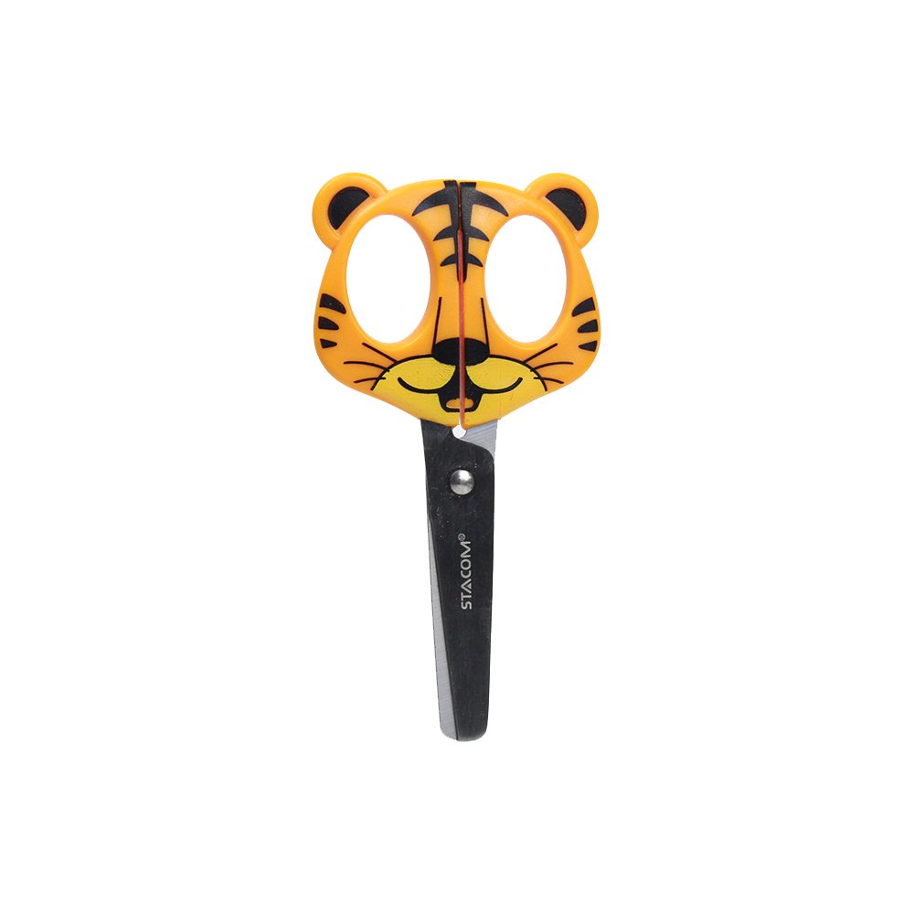 Kéo học sinh ANIMAL STAINLESS Tiger - F205A - Ảnh 3