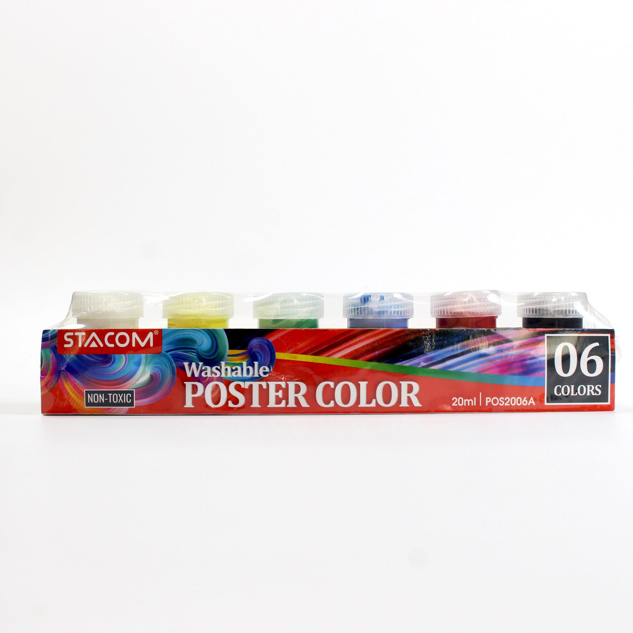 Bộ màu nước Poster 06 màu- 20ml - POS_2006A