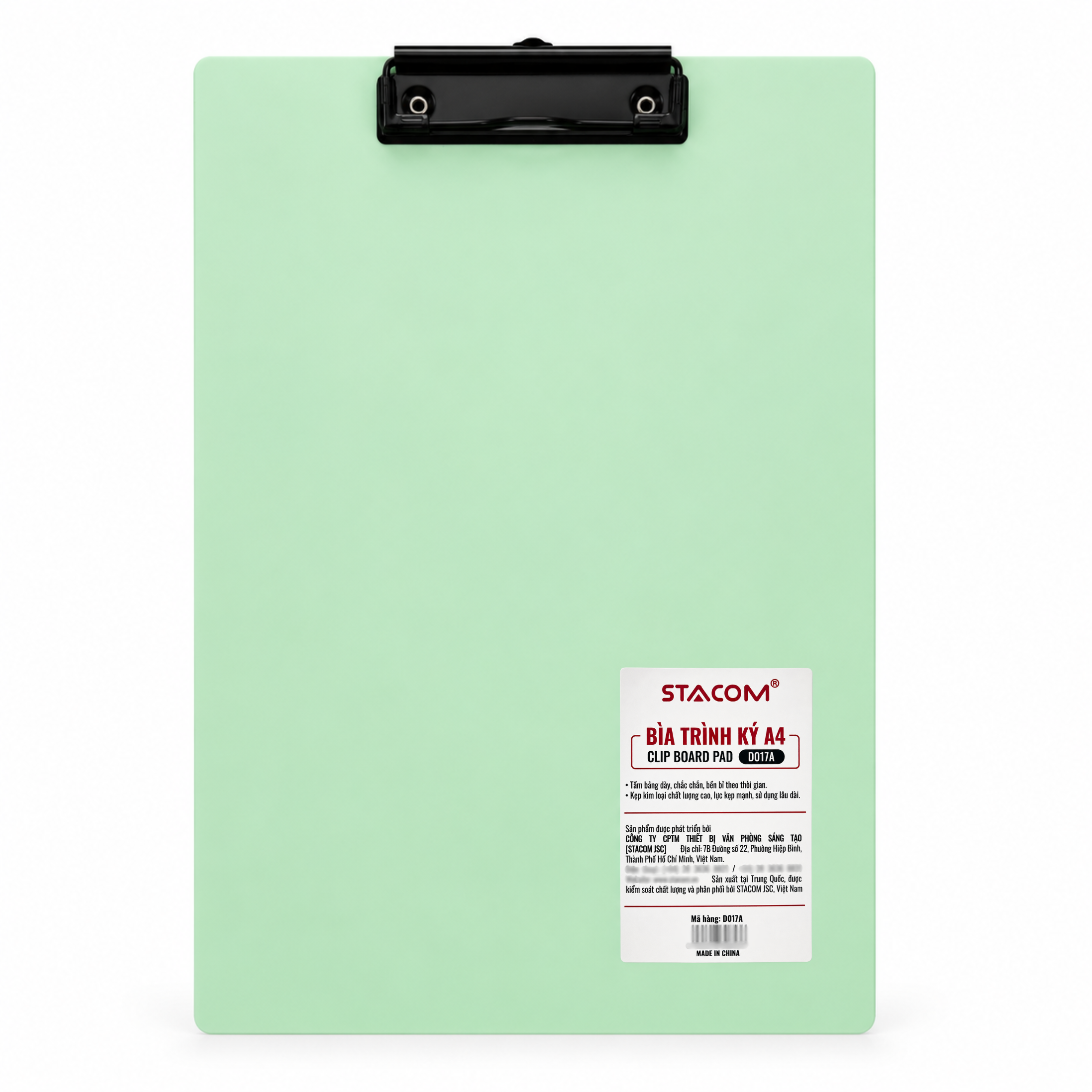 Bìa trình ký 1 mặt A4 nhựa PP- D017A - Ảnh 7