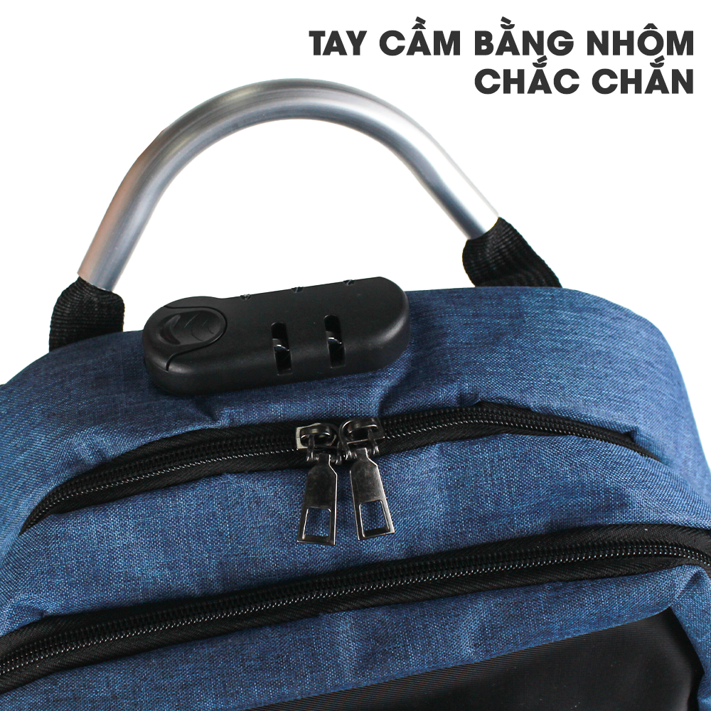 Balo đa năng 15”, tích hợp cổng sạc USB, quai cầm kim loại- ST103 - Ảnh 6